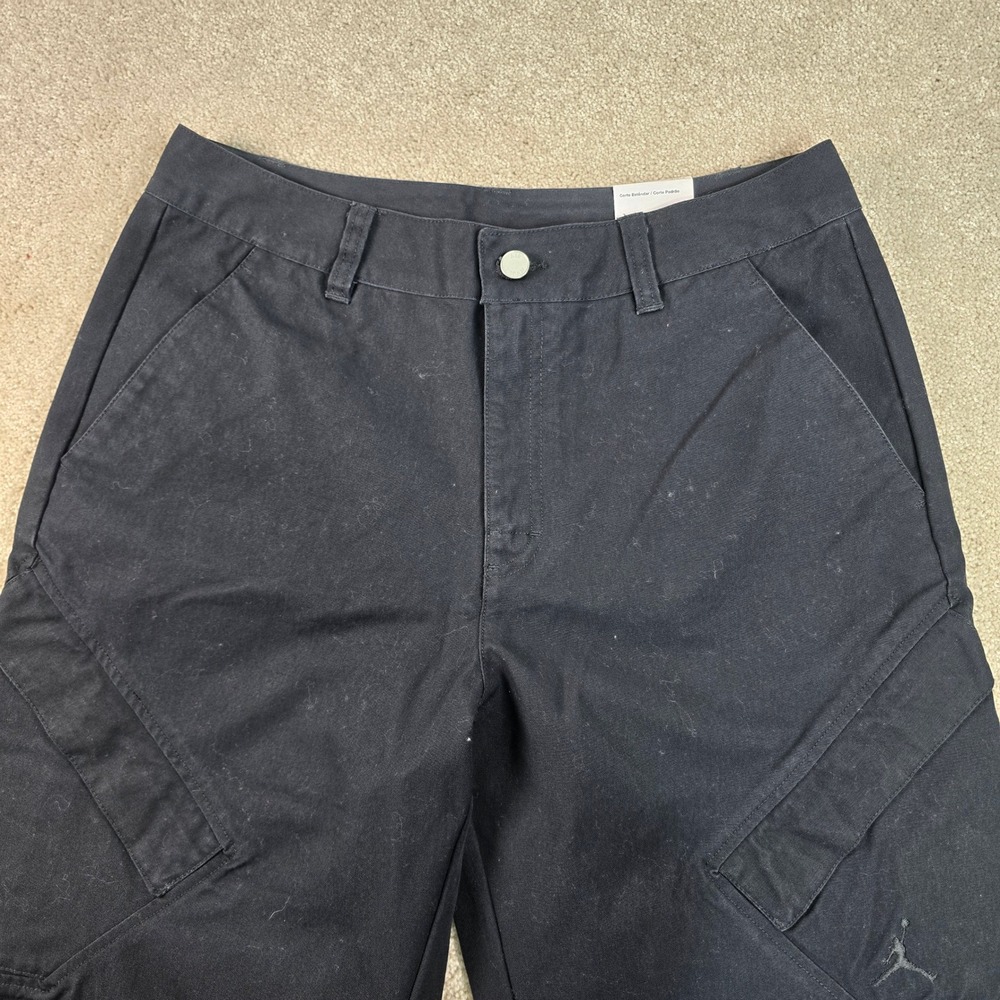 Jordan‎ Flight Heritage Womens Cargo Pants Black FV7098-010 Size Medium NWT $110